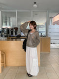Humao Summer Punching Knit Cardigan