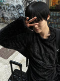 Angora Mohair Knit Long Sleeve