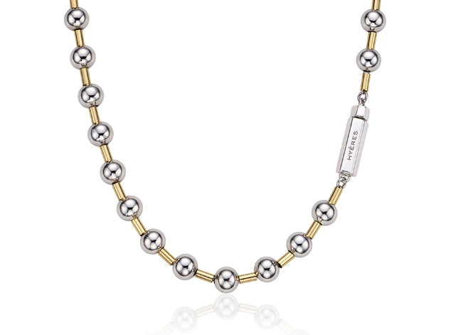 【HYERES LOR】25SS★ H Edition (C) Orbit Line Ball Necklace HYÈRES LOR (イエールロール ) - Hエディション(C)オービット