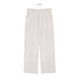 Cool Banding One Tuck Wide Slacks