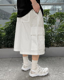 Balloon Cargo Bermuda Pants