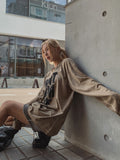 Leff printed oversized fit long sleeves