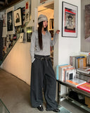 Benny Semi-Crop Hooded Cardigan