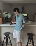 Soz Two-Tuck Bermuda Cotton Pants