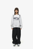 Schema Raglan Incision Sweatshirt