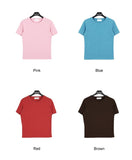 Erin Tencel Crop Short Sleeve Tee