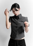 Curve Line Short Sleeve Shirt