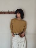 Bio cash round knitwear