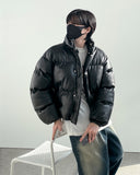 High Neck Leather Crop Padding