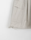 [unisex] Ranko Banding String Cotton Bermuda Cargo Pants