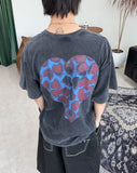 Penner Heart Washed Short Sleeve T-shirt