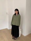Curler Boucle Round Cardigan