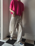 Nebra patch denim pants