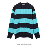 Park cable stripe knit