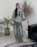 Elifer Pigment Patch Sweatshirt