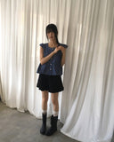 Siwa Dot Frill Blouse