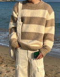 Odeep Wool Stripe Knit