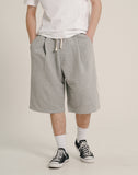 Side Track One-Tuck Half Pants