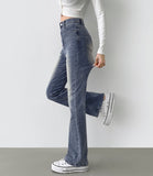 Straight Bootcut Span Denim Pants