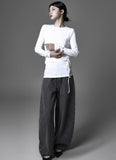 Iron Edge Wide Denim Pants