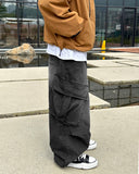 Agnal Cargo Balloon Jeans