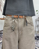 Kubi Wave Curved Cotton Pants