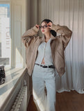 [U-BASIC] My ribbed V-neck cardigan