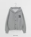 [Unisex] Simenp Printing Over Hood Cardigan