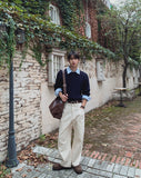 Rior Curved Cut Balloon Pants