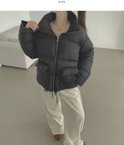 High-Neck Big Pocket High Quality Loose Couple Thick Padding