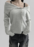 Denro Off-Shoulder Knitwear