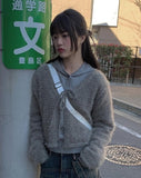 Tinkle Angora Ribbon Cardigan