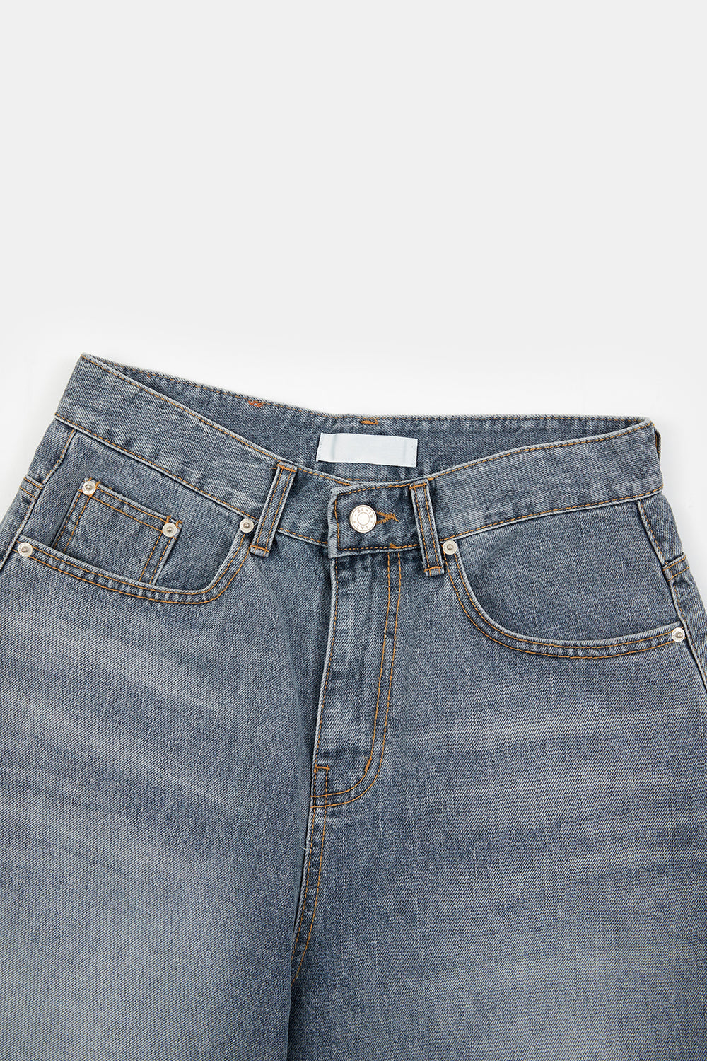 【Raucohouse】Faded vintage bermuda denim pants Faded vintage bermuda denim pants - Raucohouse | 60% - Asian