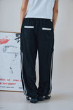 Curved Line Track Pants