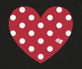 Elbow Dot Heart Hood Zip-Up
