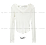Lynch deep V layered long sleeve