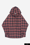 Youth vintage hooded check shirt