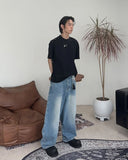 Teffin Shoulder Button Short Sleeve T-shirt