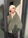 [unisex] Hento Overfit Matte Hood Puffer Padding