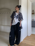Aren embroidery training pants