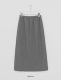 Irom Stripe Banding Long Skirt