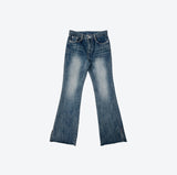 Slen Slit Bootcut Pants