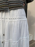 Tebu Banding Lace Long Skirt