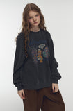 Delight Bear Raglan Pigment Sweatshirt