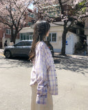 Hani Summer Loose Fit Check Shirt