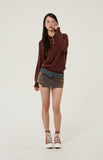 Medal Point Collar Knits