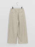 Poboy Pintuck Banding Wide Pants