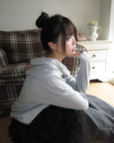 Mora Off-Shoulder Hood Sweatshirt