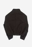 Mei shoulder padded blouson jacket