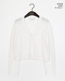 Rover Two Way Unbalanced Wrap Bubble Knit Cardigan